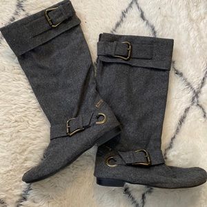Blowfish DARK GRAY SIZE 10 BOOTS